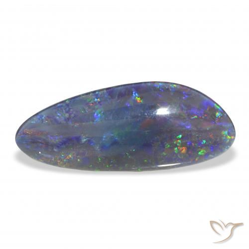 6.48ct Multicolorido Opala Triplet, Chique, Opaco