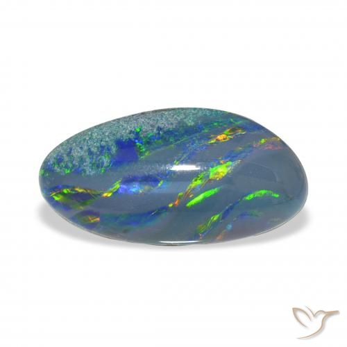 4.21ct Natural Multicolorido Opala Triplet, Chique, Opaco
