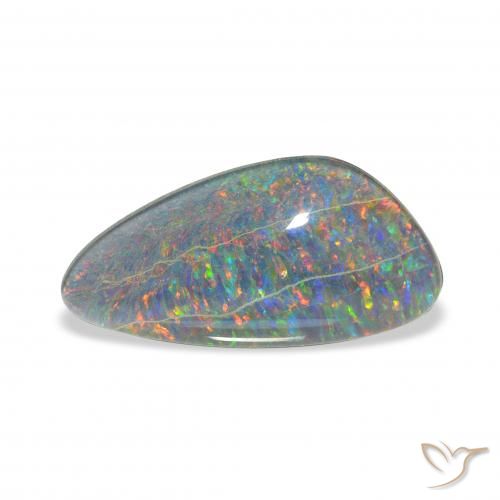 4.23ct Multicolorido Opala Triplet, Chique, Opaco