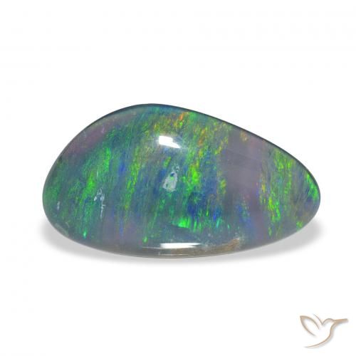 3.07ct Natural Multicolorido Opala Triplet, Chique, Opaco