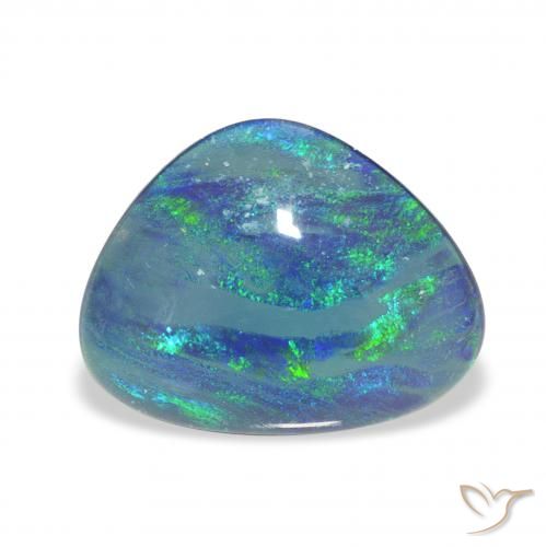 4.02ct Natural Multicolorido Opala Triplet, Chique, Opaco