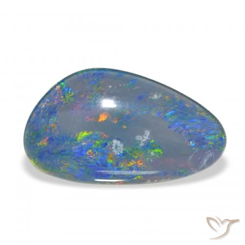8.68ct Multicolorido Opala Triplet, Chique, Opaco