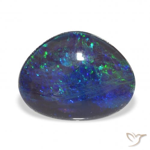 6.91ct Natural Multicolorido Opala Triplet, Chique, Opaco