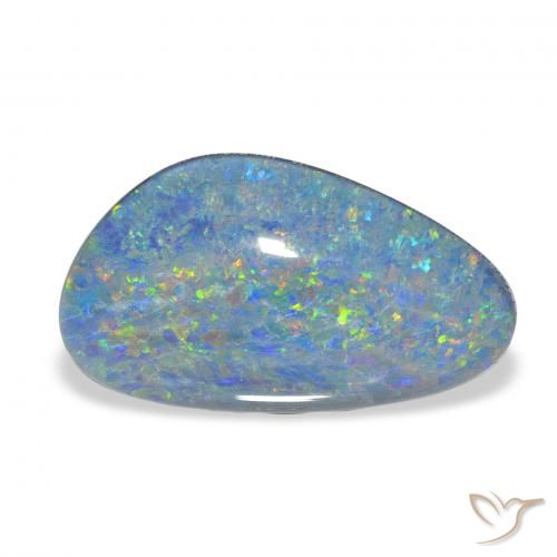 7.88ct Multicolorido Opala Triplet, Chique, Opaco