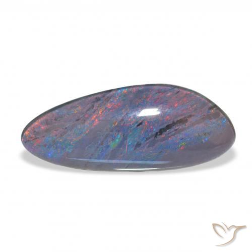 6.45ct Multicolorido Opala Triplet, Chique, Opaco