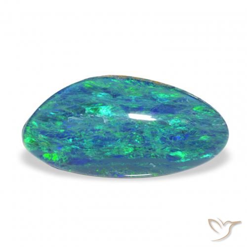 2.49ct Natural Multicolorido Opala Triplet, Chique, Opaco