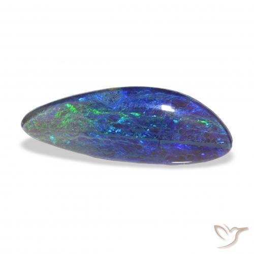 Opala Triplet Multicolorido Natural 4.41ct, Chique, Opaco