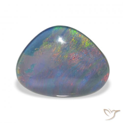 6.25ct Multicolorido Opala Triplet, Chique, Opaco