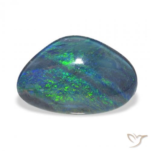 6.55ct Natural Multicolorido Opala Triplet, Chique, Opaco