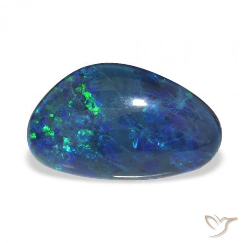 6.14ct Natural Multicolorido Opala Triplet, Chique, Opaco