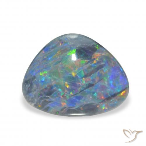 3.95ct Multicolorido Opala Triplet, Chique, Opaco