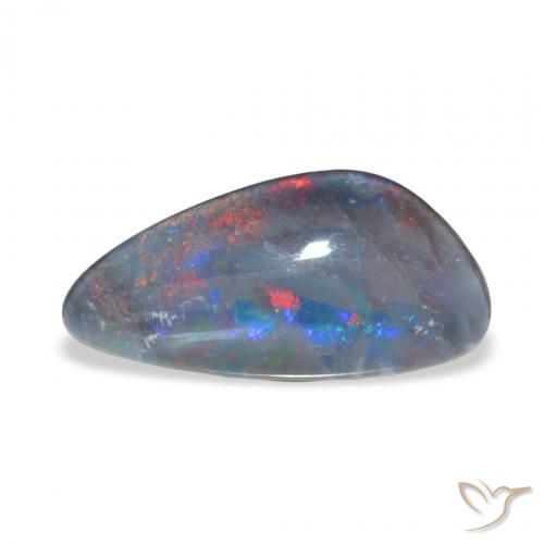 4.15ct Multicolorido Opala Triplet, Chique, Opaco