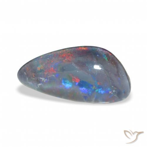 Opala Triplet Multicolorido Natural 4.15ct, Chique, Opaco
