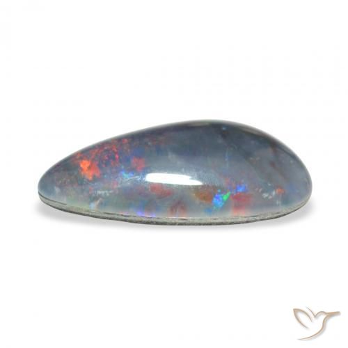 Opala Triplet Multicolorido Natural 4.15ct, Chique, Opaco