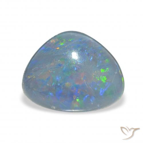 3.87ct Multicolorido Opala Triplet, Chique, Opaco