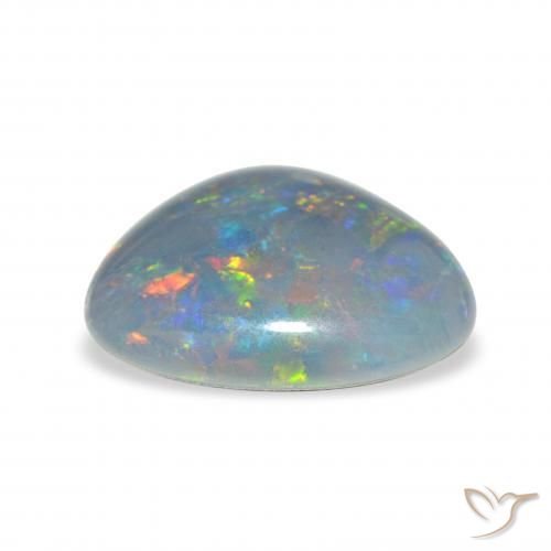 Opala Triplet Multicolorido Natural 3.87ct, Chique, Opaco