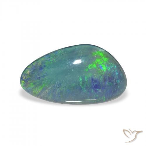 3.08ct Multicolorido Opala Triplet, Chique, Opaco