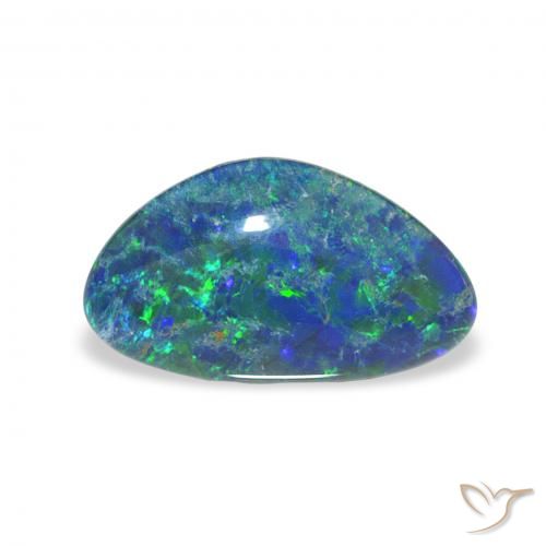 2.33ct Multicolorido Opala Triplet, Chique, Opaco