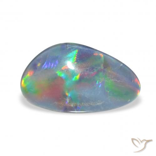 3.13ct Multicolorido Opala Triplet, Chique, Opaco
