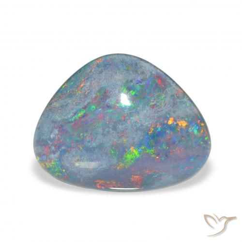 4.14ct Multicolorido Opala Triplet, Chique, Opaco