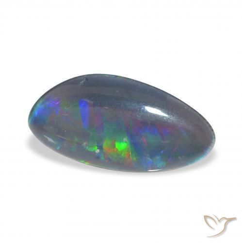 Opala Triplet Multicolorido Natural 3.10ct, Chique, Opaco