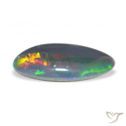 Opala Triplet Multicolorido Natural 3.10ct, Chique, Opaco