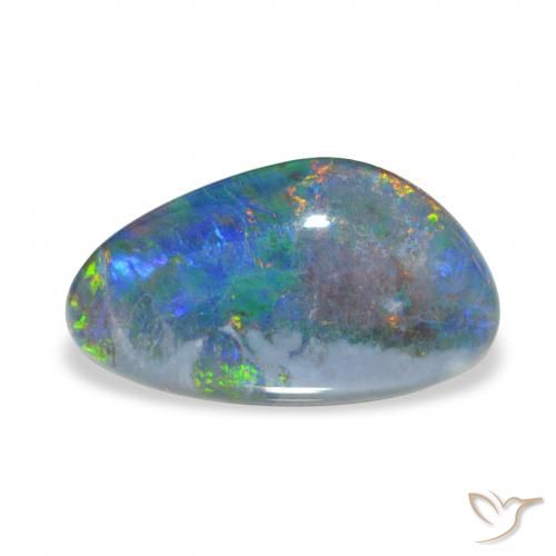 3.28ct Multicolorido Opala Triplet, Chique, Opaco