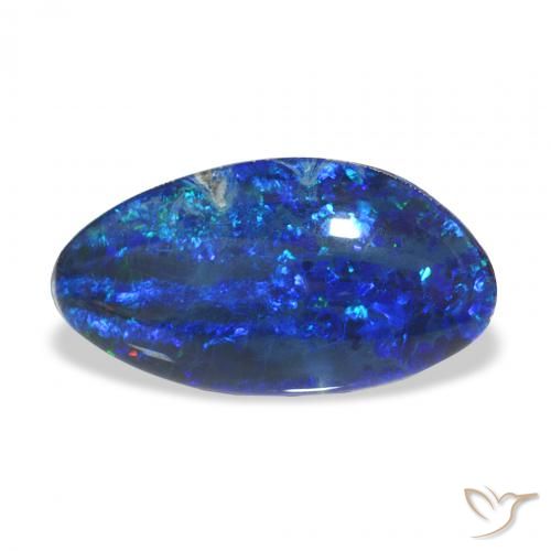 4.47ct Multicolorido Opala Triplet, Chique, Opaco