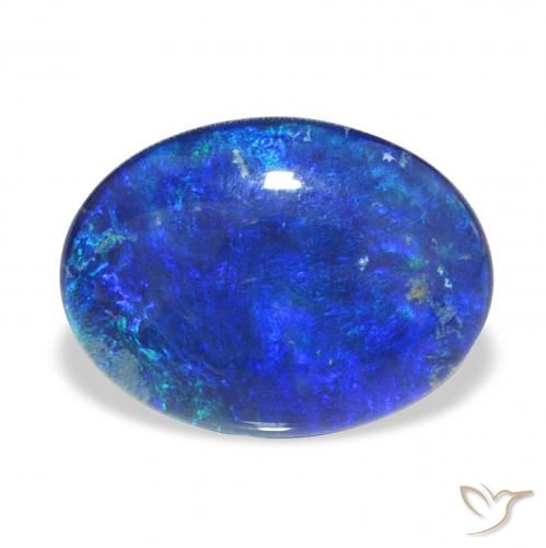 5.72ct Natural Multicolorido Opala Triplet, oval, Opaco