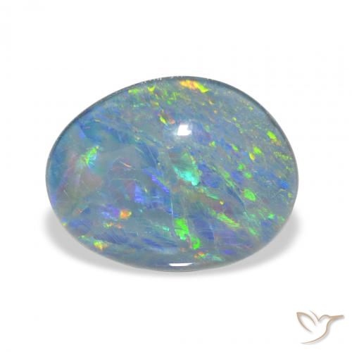 9.36ct Multicolorido Opala Triplet, Chique, Opaco