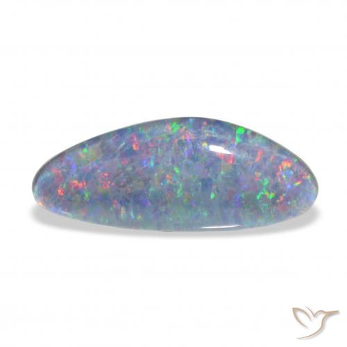 7.89ct Multicolorido Opala Triplet, Chique, Opaco