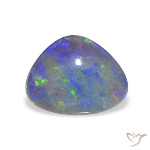 4.02ct Multicolorido Opala Triplet, Chique, Opaco