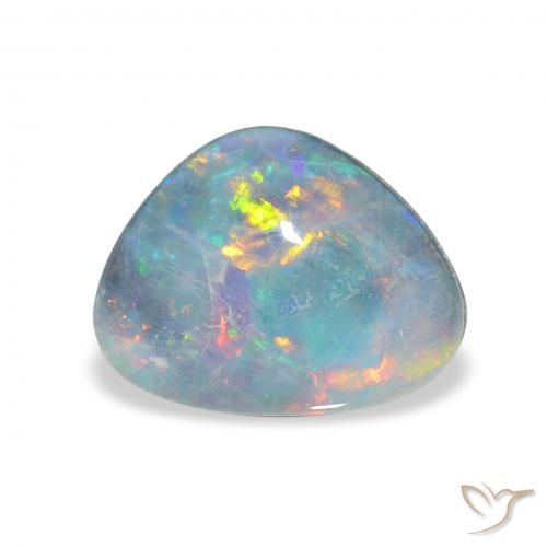4.46ct Multicolorido Opala Triplet, Chique, Opaco