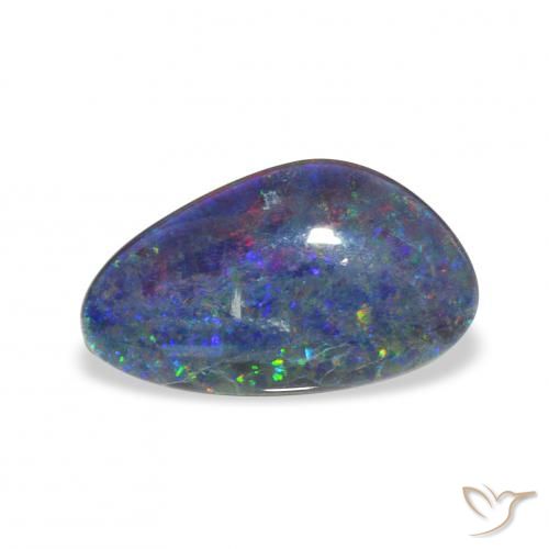 3.30ct Multicolorido Opala Triplet, Chique, Opaco