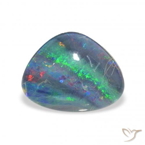 3.81ct Multicolorido Opala Triplet, Chique, Opaco