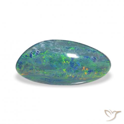 2.38ct Multicolorido Opala Triplet, Chique, Opaco