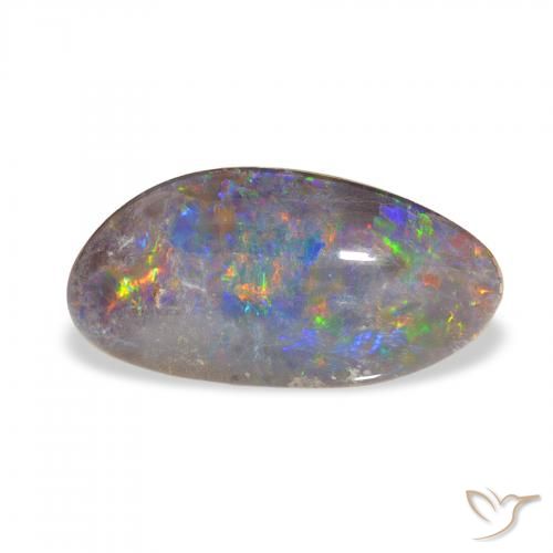 3.72ct Multicolorido Opala Triplet, Chique, Opaco