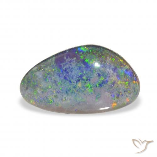3.81ct Multicolorido Opala Triplet, Chique, Opaco