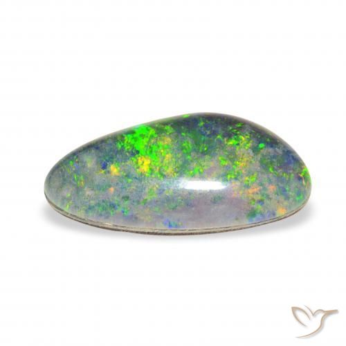 Opala Triplet Multicolorido Natural 3.81ct, Chique, Opaco