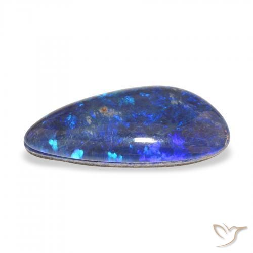 Opala Triplet Multicolorido Natural 3.90ct, Chique, Opaco
