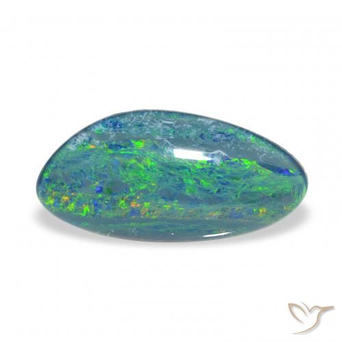 2.48ct Multicolorido Opala Triplet, Chique, Opaco