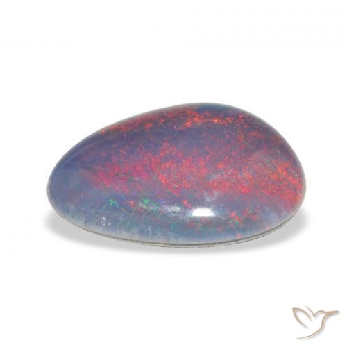 Opala Triplet Multicolorido Natural 6.65ct, Chique, Opaco