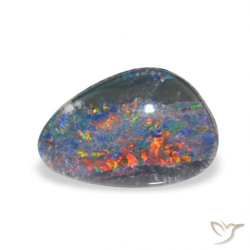 1.73ct Multicolorido Opala Triplet, Chique, Opaco
