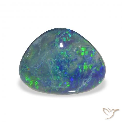 4.05ct Multicolorido Opala Triplet, Chique, Opaco