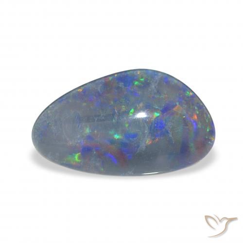 3.26ct Multicolorido Opala Triplet, Chique, Opaco