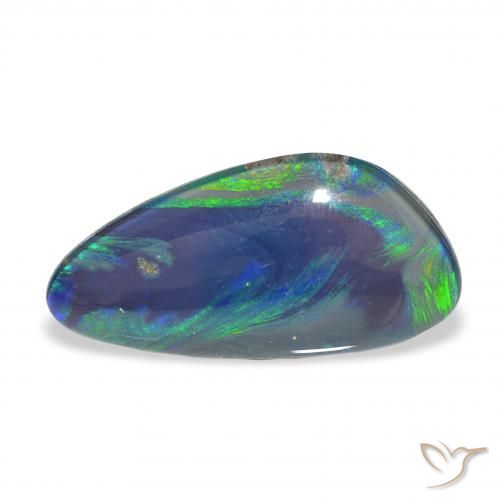 3.63ct Multicolorido Opala Triplet, Chique, Opaco