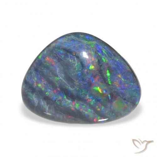 4.27ct Multicolorido Opala Triplet, Chique, Opaco