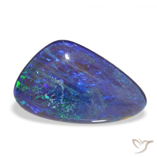 5.49ct Multicolorido Opala Triplet Pedras Preciosas, Chique, Opaco