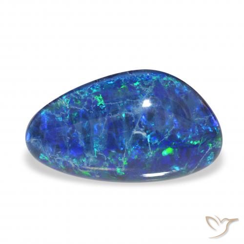 3.67ct Multicolorido Opala Triplet, Chique, Opaco