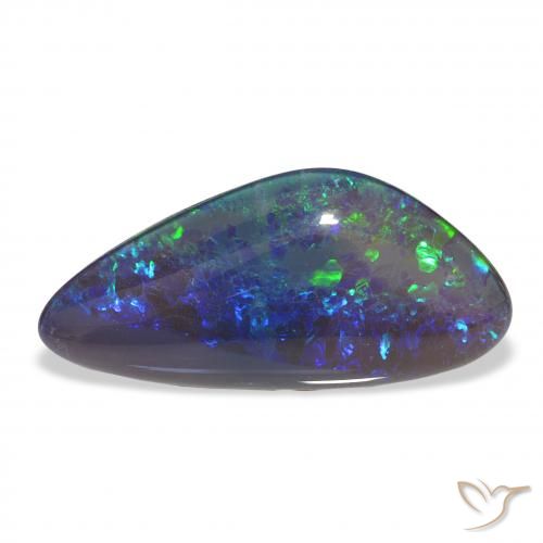 7.68ct Multicolorido Opala Triplet, Chique, Opaco